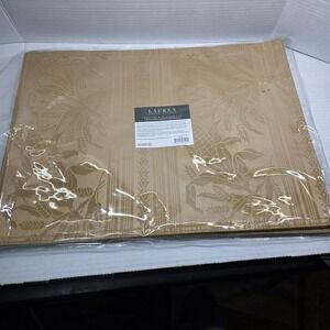 Lauren Ralph‎ Lauren Allerton Damask Camel Placemats (Set of 4)